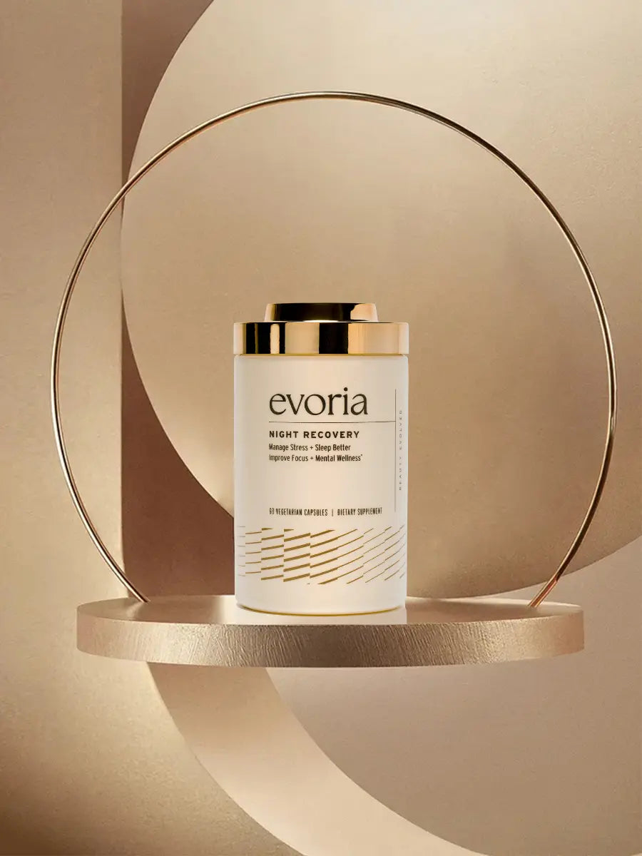 Evoria Night Recovery supporting restorative sleep and overnight recovery